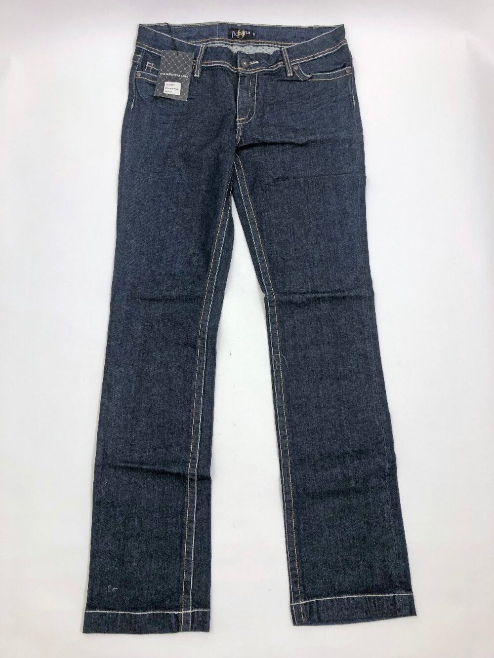 Fiorana Women's Size 31 Embroidered Hip Pockets Flared Legs 5 Pocket Style